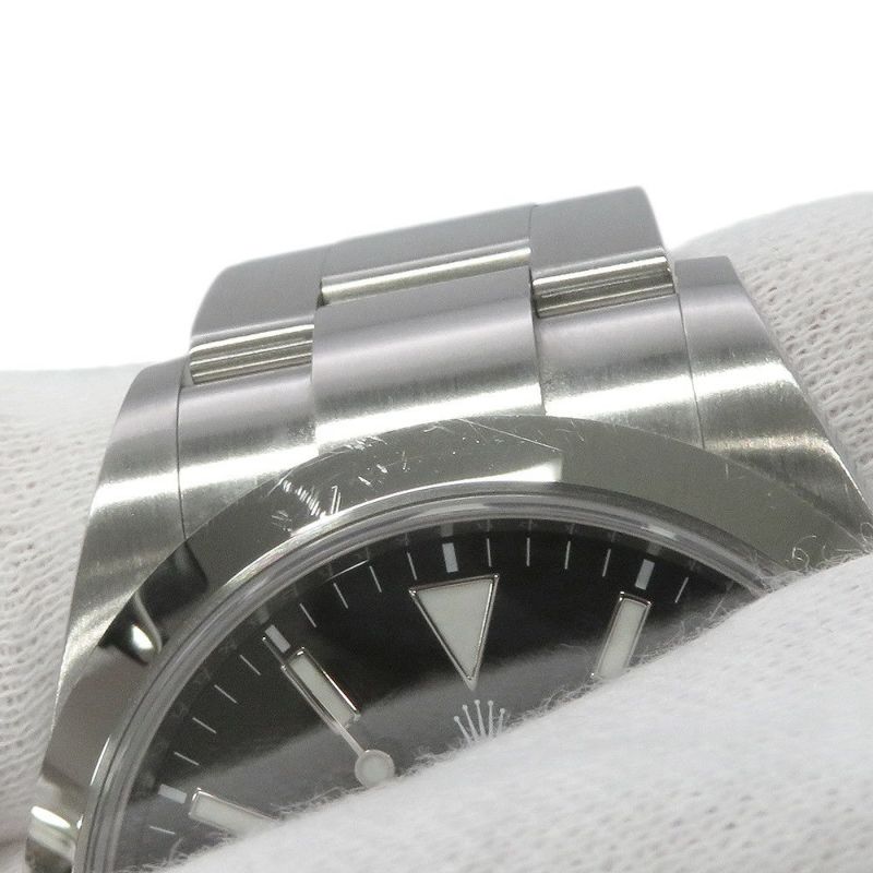 ロレックス エクスプローラー1 ランダムシリアル ルーレット 214270 ROLEX 腕時計 黒文字盤