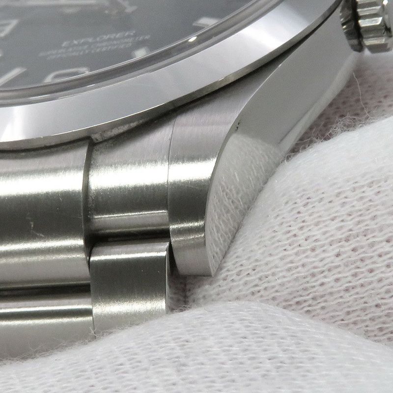 ロレックス エクスプローラー1 ランダムシリアル ルーレット 214270 ROLEX 腕時計 黒文字盤