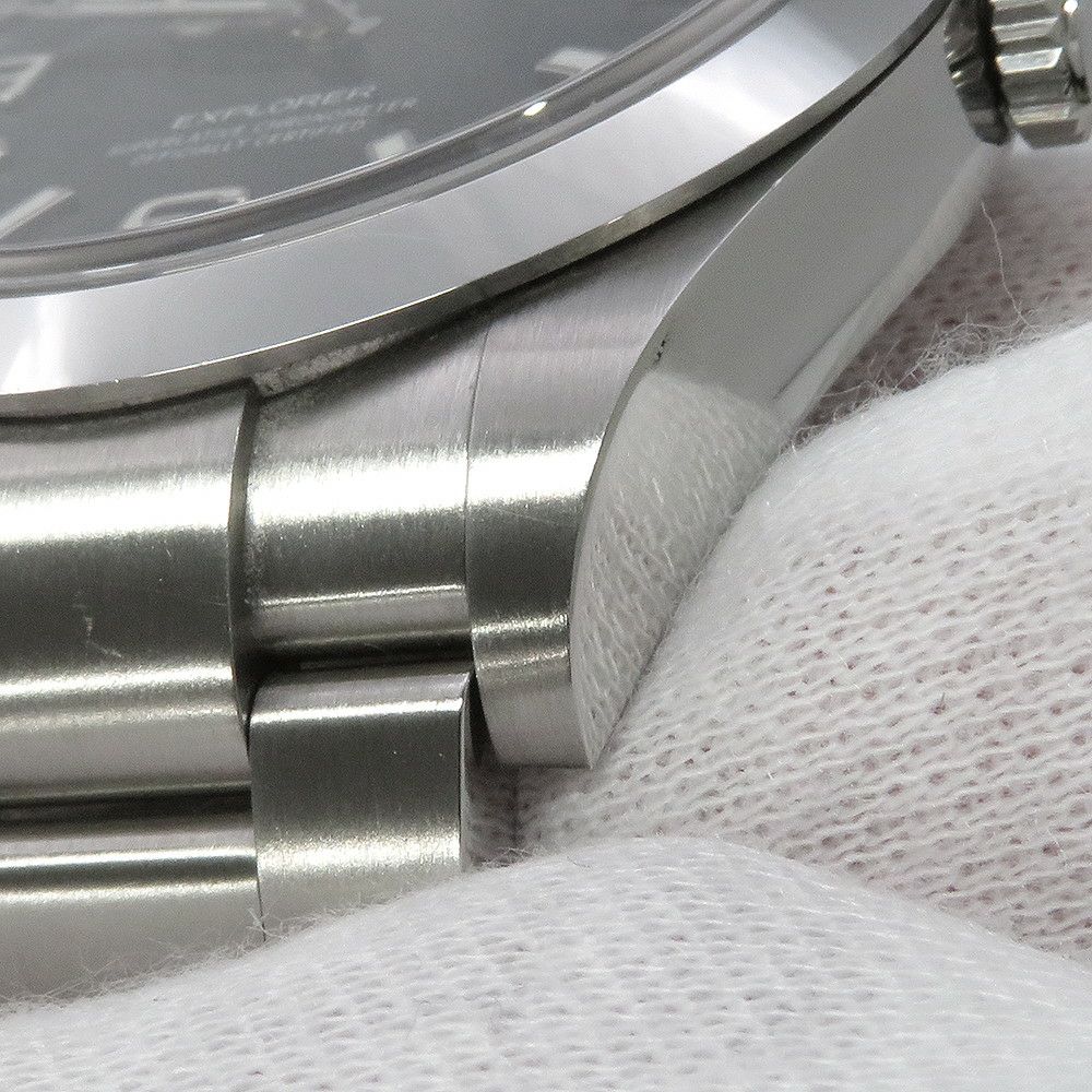 ロレックス エクスプローラー1 ランダムシリアル ルーレット 214270 ROLEX 腕時計 黒文字盤