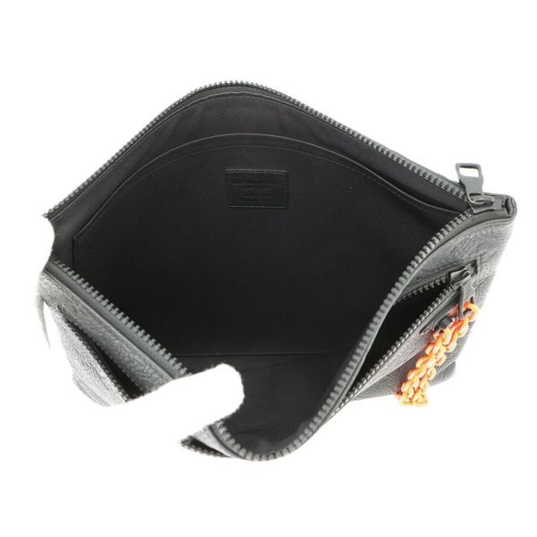 ルイヴィトン クラッチバッグ モノグラム・トリヨン ポシェット・A4 M67461 ヴァージル・アブロー 黒 ブラック