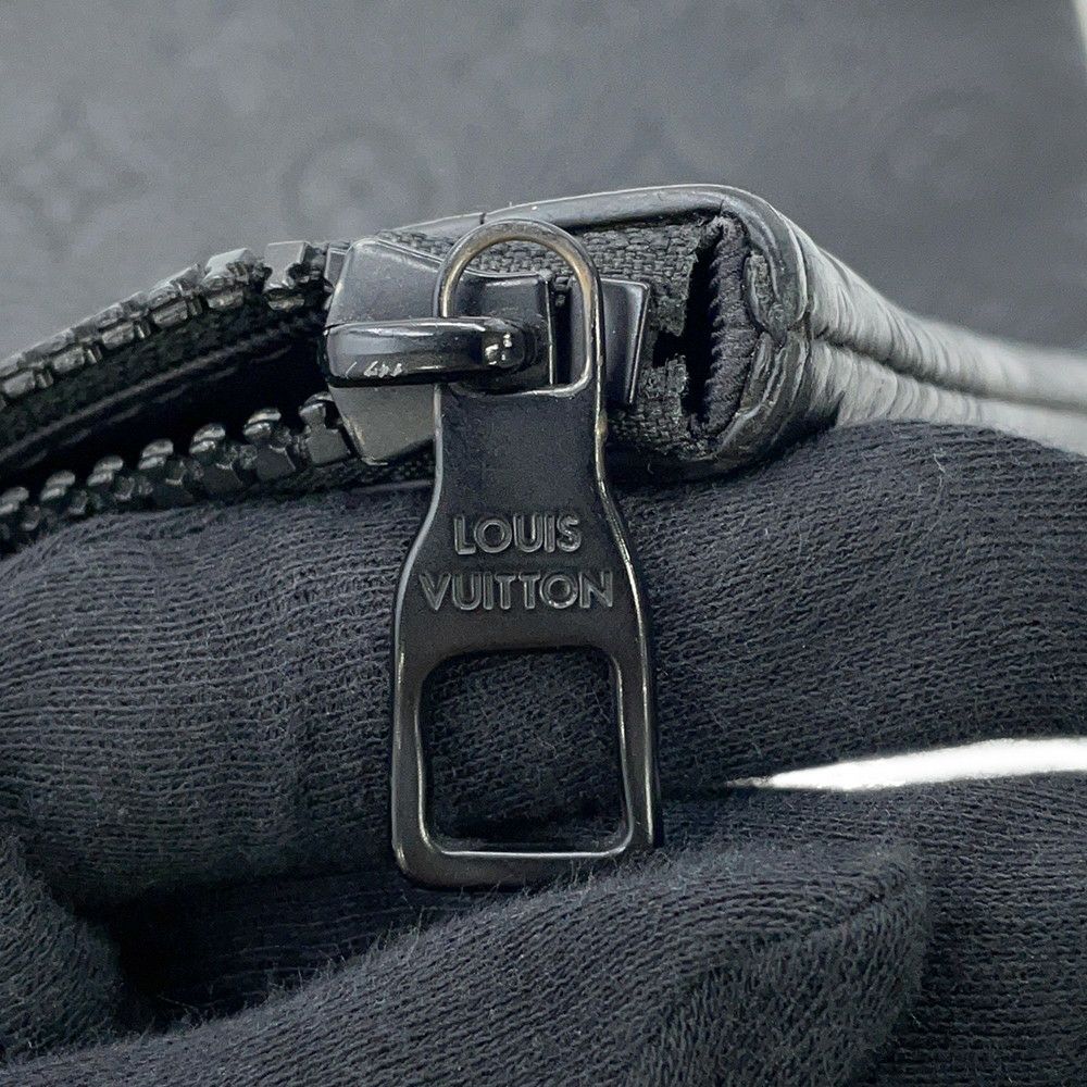 ルイヴィトン クラッチバッグ モノグラム・トリヨン ポシェット・A4 M67461 ヴァージル・アブロー 黒 ブラック