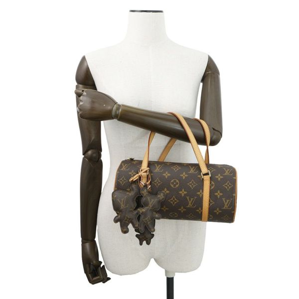 ルイヴィトン ハンドバッグ モノグラム コムデギャルソンコラボ パピヨン26 M40266 LOUIS VUITTON ミニボストンバッグ