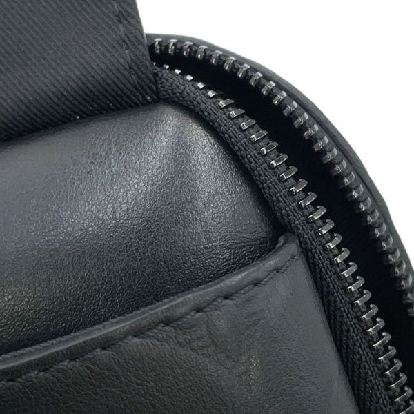 ルイヴィトン ショルダーバッグ モノグラム・シャドウ ダブル・フォンポーチ M81323 LOUIS VUITTON ブラック 黒