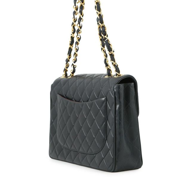 シャネル チェーンショルダーバッグ マトラッセ30 ココマーク Wチェーン ラムスキン A04412 CHANEL デカマト