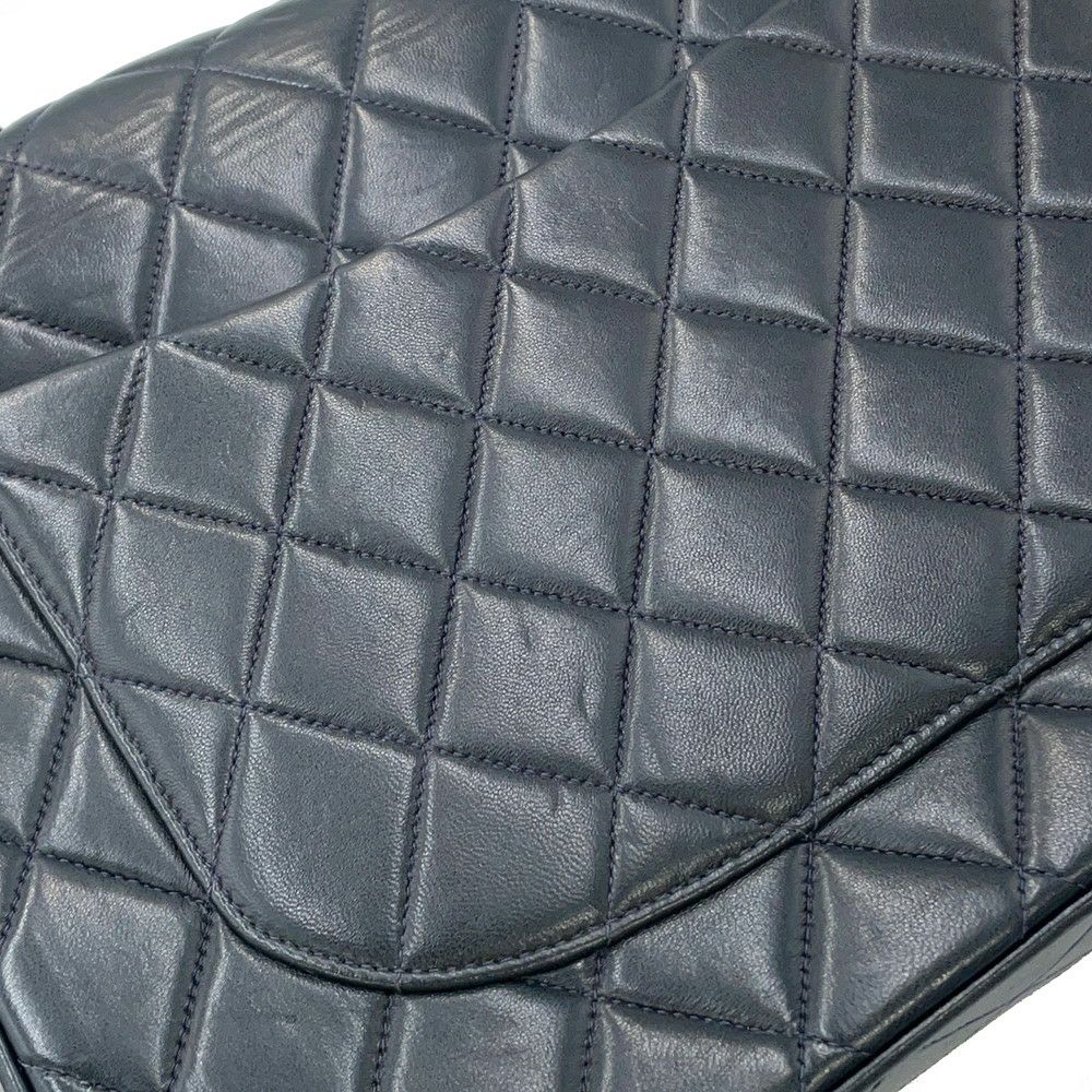 シャネル チェーンショルダーバッグ マトラッセ30 ココマーク Wチェーン ラムスキン A04412 CHANEL デカマト