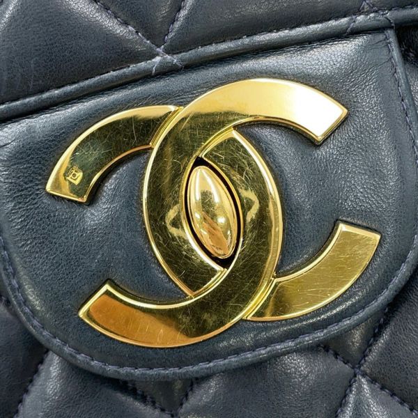 シャネル チェーンショルダーバッグ マトラッセ30 ココマーク Wチェーン ラムスキン A04412 CHANEL デカマト