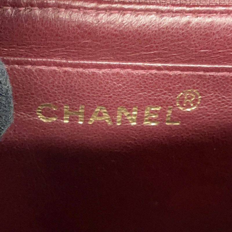 シャネル チェーンショルダーバッグ マトラッセ30 ココマーク Wチェーン ラムスキン A04412 CHANEL デカマト