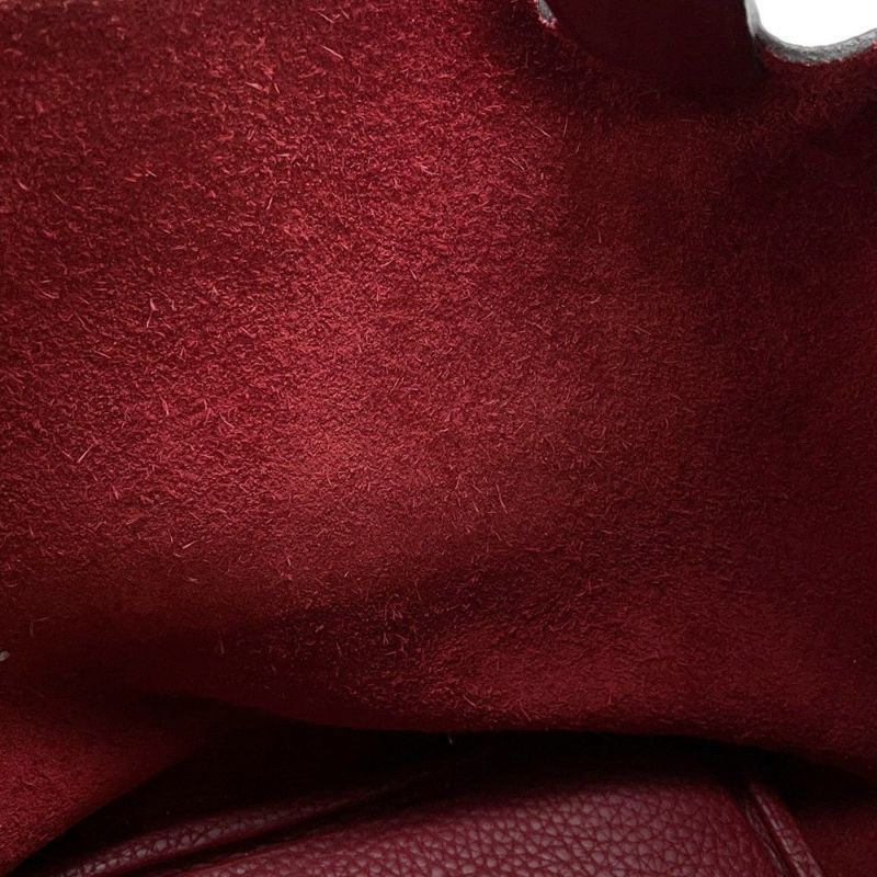 エルメス ハンドバッグ ピコタンロックPM ルージュグレナ/シルバー金具 トリヨンクレマンス X刻印