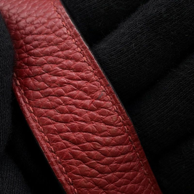 エルメス ハンドバッグ ピコタンロックPM ルージュグレナ/シルバー金具 トリヨンクレマンス X刻印