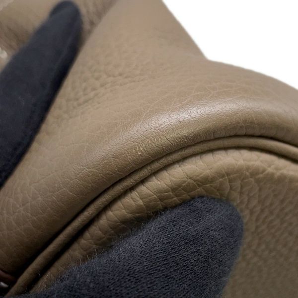 エルメス ハンドバッグ ボリード31 エトゥープ/シルバー金具 トリヨンクレマンス D刻印 2wayショルダー