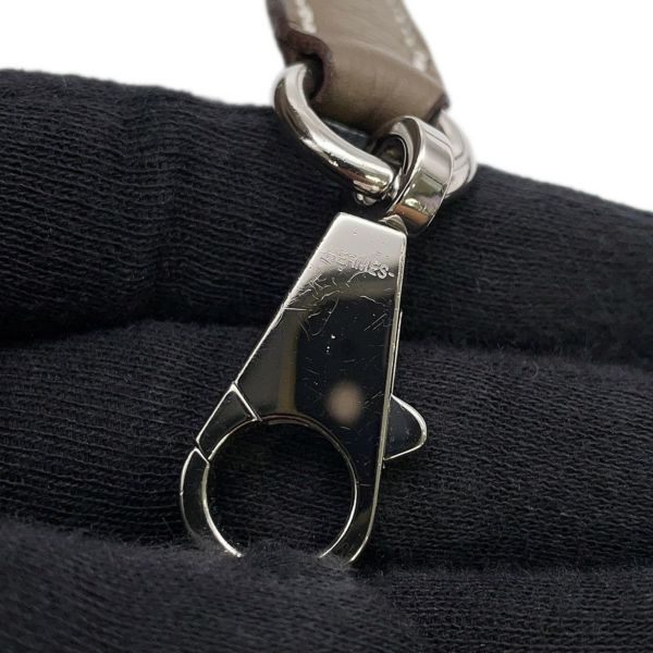 エルメス ハンドバッグ ボリード31 エトゥープ/シルバー金具 トリヨンクレマンス D刻印 2wayショルダー