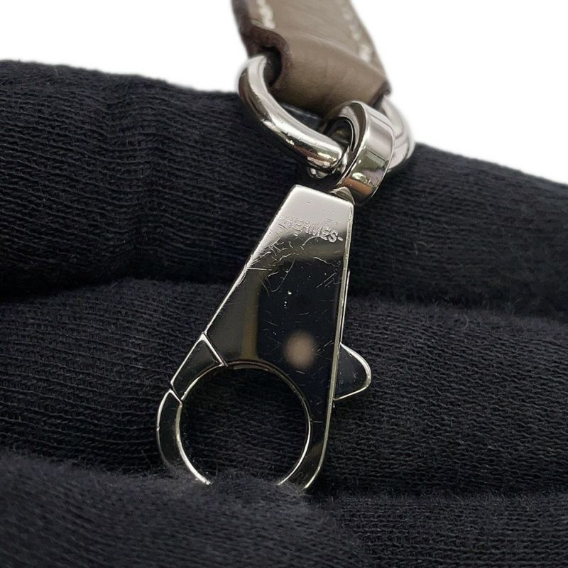 エルメス ハンドバッグ ボリード31 エトゥープ/シルバー金具 トリヨンクレマンス D刻印 2wayショルダー