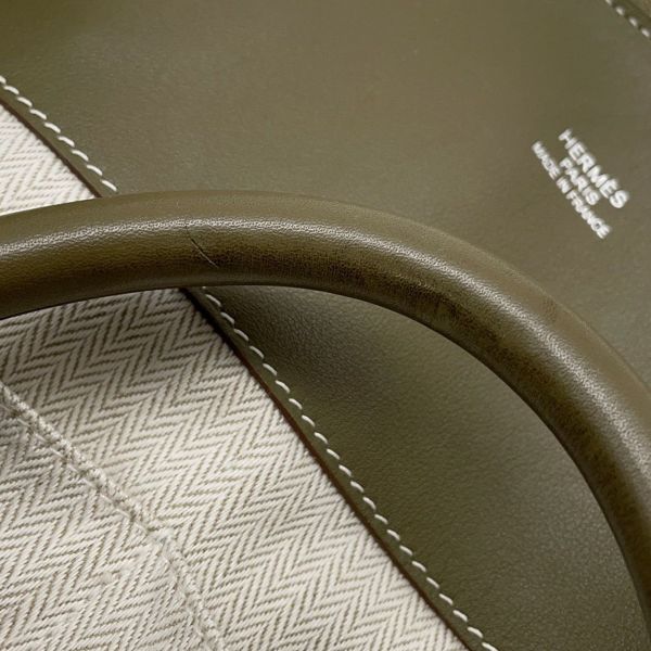 エルメス ボリードリラックス45 ヴェールグリス/シルバー金具 ヴォーシッキム □O刻印