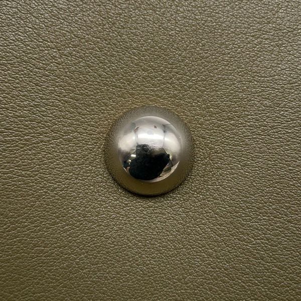 エルメス ボリードリラックス45 ヴェールグリス/シルバー金具 ヴォーシッキム □O刻印