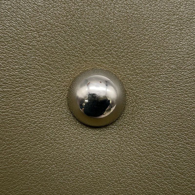 エルメス ボリードリラックス45 ヴェールグリス/シルバー金具 ヴォーシッキム □O刻印