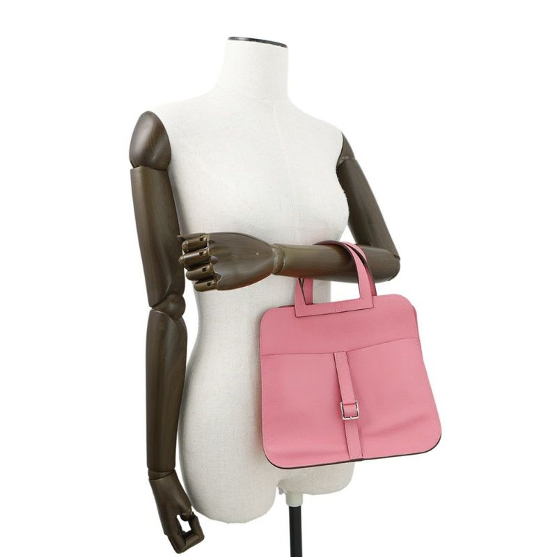 エルメス ハンドバッグ アルザン25 ローズアザレ/シルバー金具 エバーカラー Y刻印 2wayショルダー