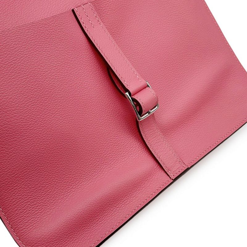 エルメス ハンドバッグ アルザン25 ローズアザレ/シルバー金具 エバーカラー Y刻印 2wayショルダー