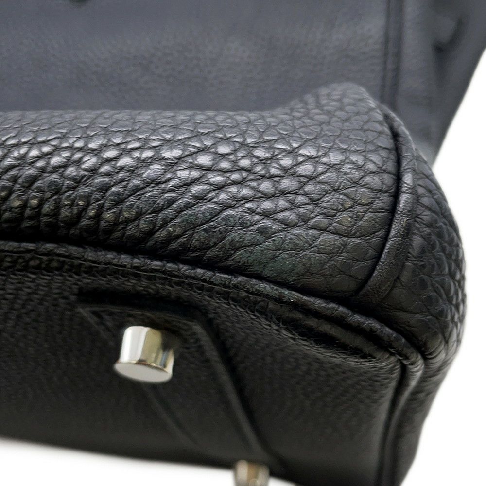 エルメス バーキン35 ブラック/シルバー金具 トゴ □N刻印  HERMES Birkin ハンドバッグ 黒