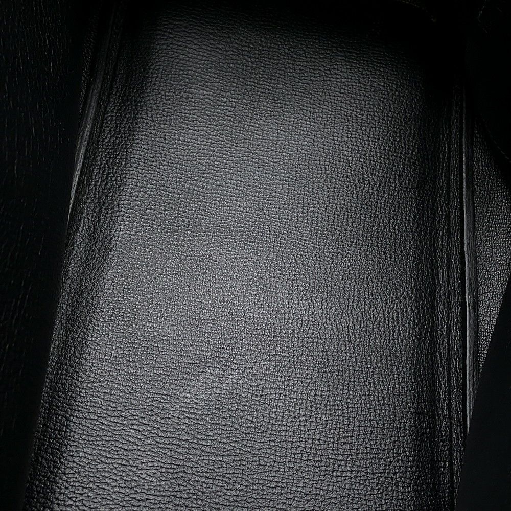 エルメス バーキン35 ブラック/シルバー金具 トゴ □N刻印  HERMES Birkin ハンドバッグ 黒
