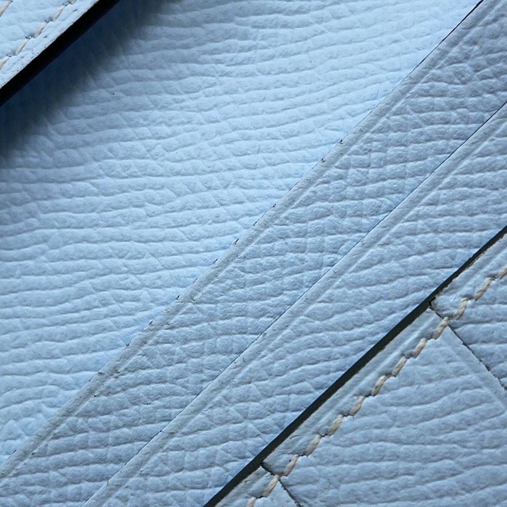 エルメス 長財布 ベアンスフレ ヴェルソ ヴェールクリケット/セレステ/ゴールド金具 エプソン Y刻印 財布