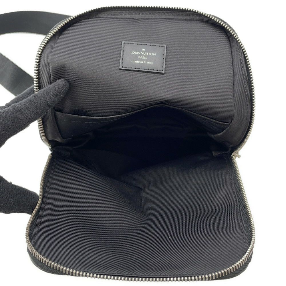 ルイヴィトン ボディバッグ ダミエ・グラフィット アヴェニュー・スリングバッグ N41719 LOUIS VUITTON 黒 ブラック