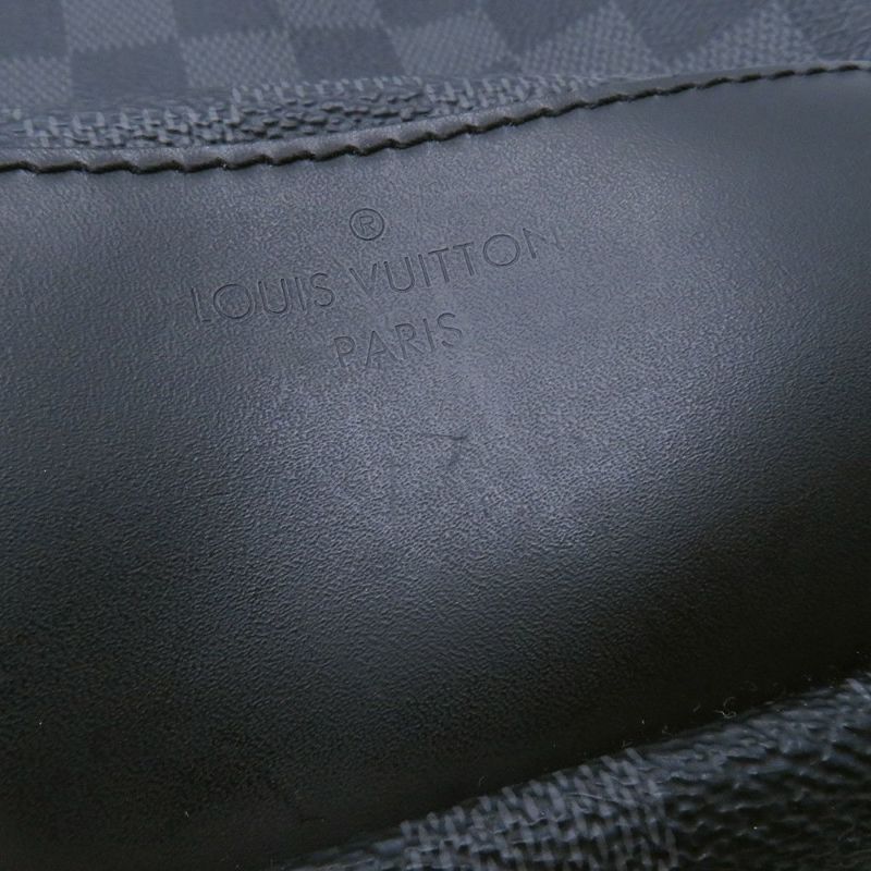 ルイヴィトン ボディバッグ ダミエ・グラフィット アヴェニュー・スリングバッグ N41719 LOUIS VUITTON 黒 ブラック