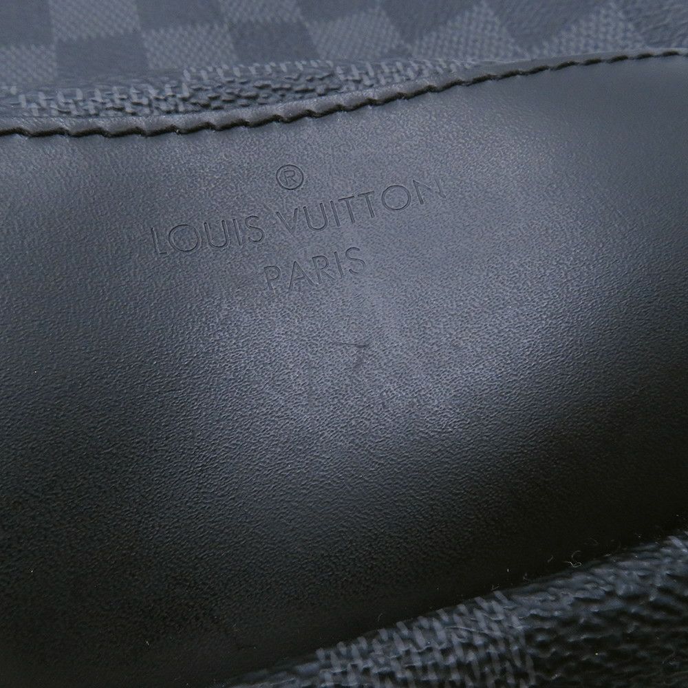 ルイヴィトン ボディバッグ ダミエ・グラフィット アヴェニュー・スリングバッグ N41719 LOUIS VUITTON 黒 ブラック