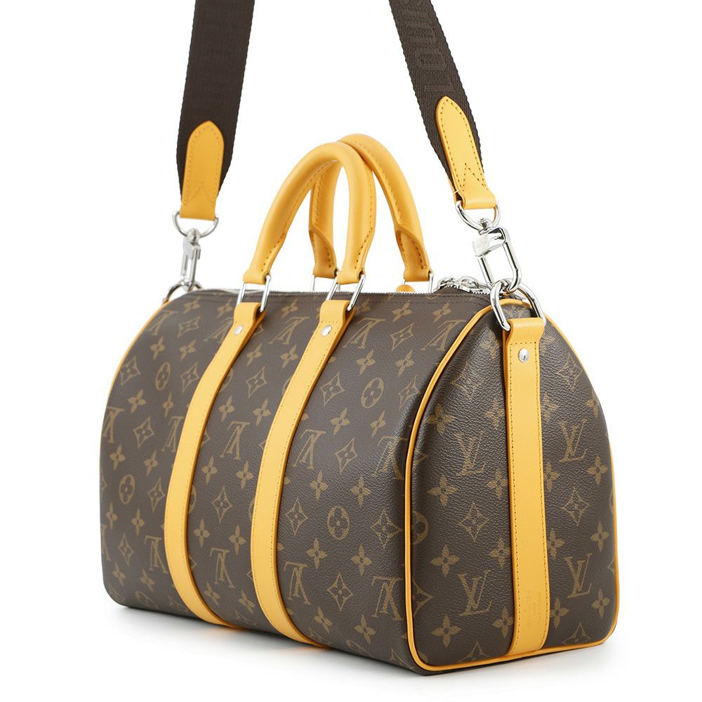 ルイヴィトン ハンドバッグ モノグラム・マカサー キーポル・バンドリエール 35 M13201 LOUIS VUITTON 2way ショルダー