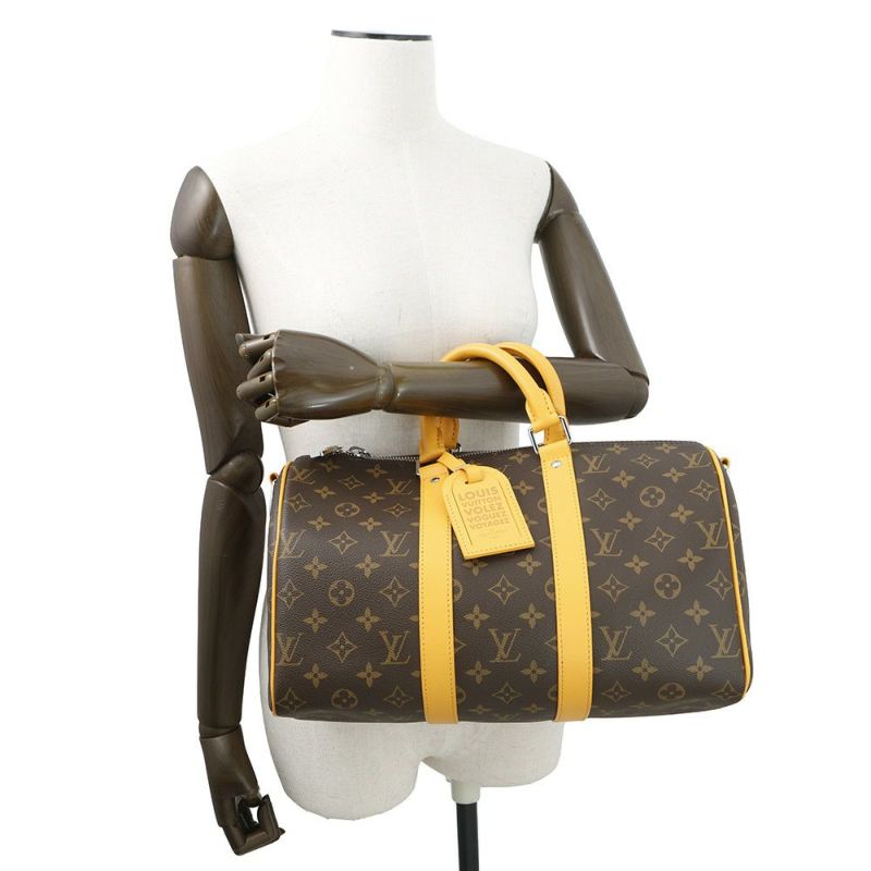 ルイヴィトン ハンドバッグ モノグラム・マカサー キーポル・バンドリエール 35 M13201 LOUIS VUITTON 2way ショルダー