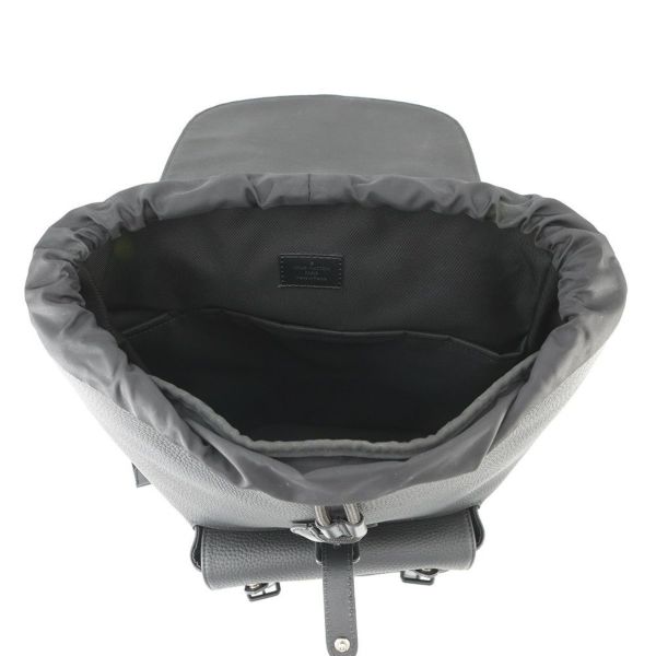 ルイヴィトン リュック トリヨンレザー クリストファー・スリムバックパック M58644 LOUIS VUITTON バッグ 黒 ブラック