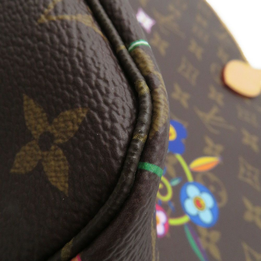 ルイヴィトン トートバッグ モノグラム LV × TM ネヴァーフル MM ポーチ付き M13271 LOUIS VUITTON 村上隆 コラボ