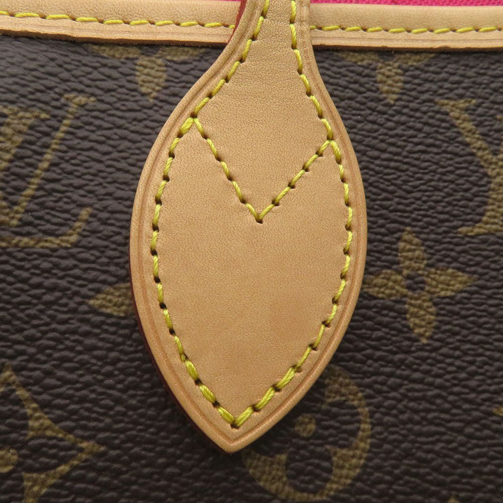ルイヴィトン トートバッグ モノグラム LV × TM ネヴァーフル MM ポーチ付き M13271 LOUIS VUITTON 村上隆 コラボ