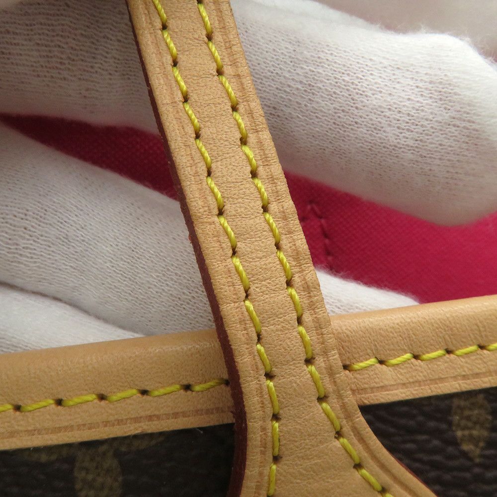 ルイヴィトン トートバッグ モノグラム LV × TM ネヴァーフル MM ポーチ付き M13271 LOUIS VUITTON 村上隆 コラボ