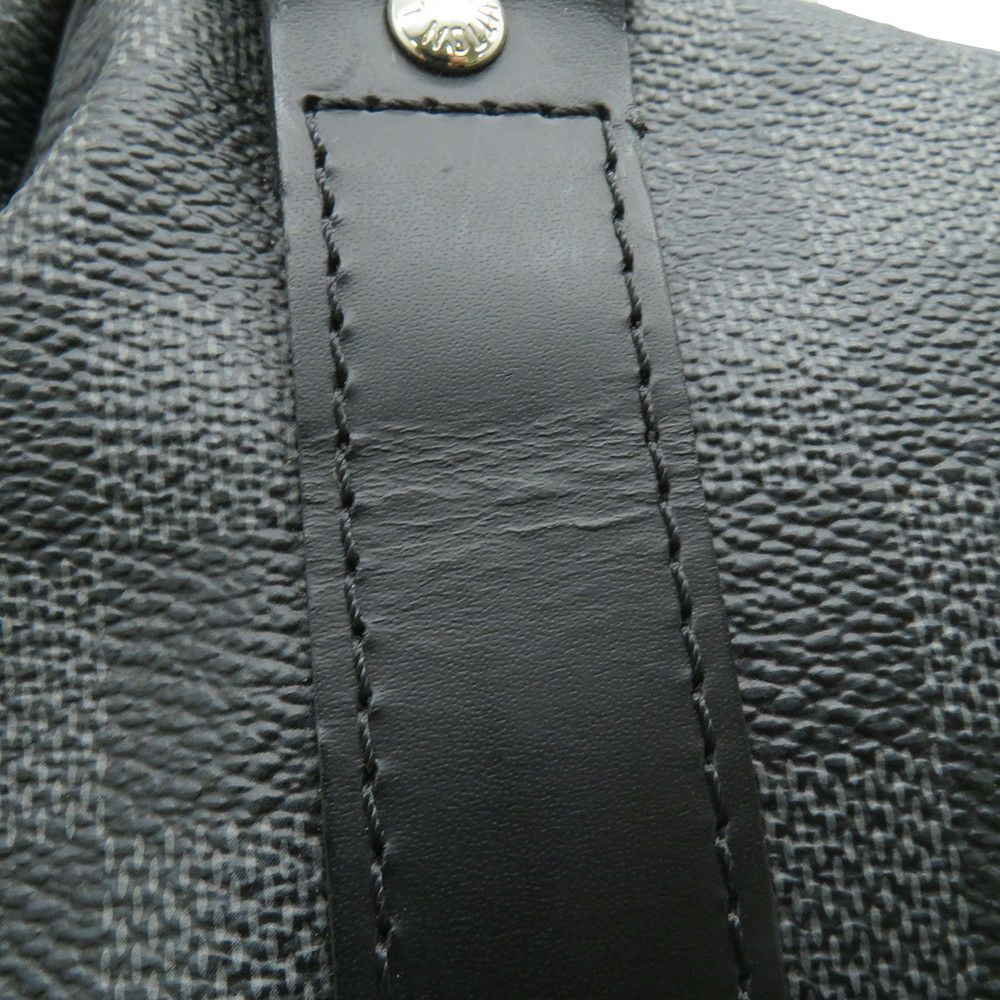 ルイヴィトン ボストンバッグ ダミエ・グラフィット キーポル・バンドリエール 55 N41413 ヴィトン 旅行バッグ トラベル 黒 ブラック