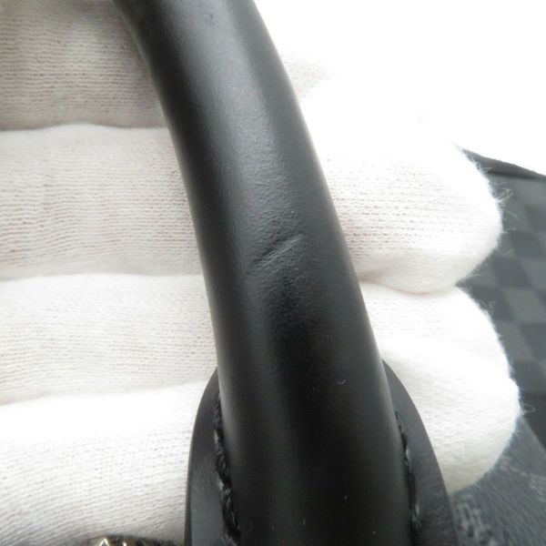 ルイヴィトン ボストンバッグ ダミエ・グラフィット キーポル・バンドリエール 55 N41413 ヴィトン 旅行バッグ トラベル 黒 ブラック