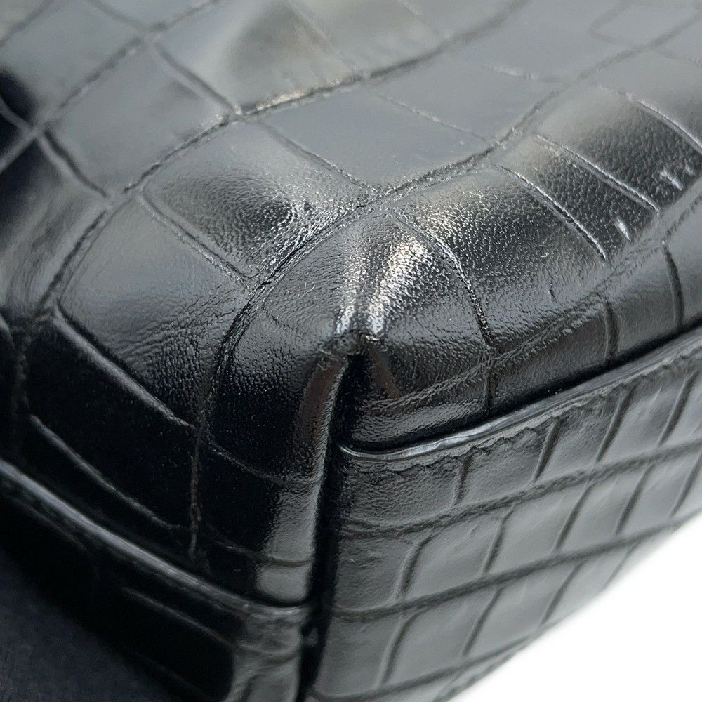 サンローランパリ ハンドバッグ ミニトイ ショッピング 712367 SAINT LAURENT PARIS 2way 黒