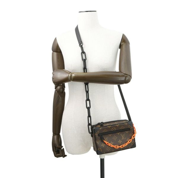 ルイヴィトン ショルダーバッグ モノグラム・ソーラーレイ ミニ・ソフトトランク M44480 ヴィトン バッグ ヴァージル・アブロー 黒 ブラック