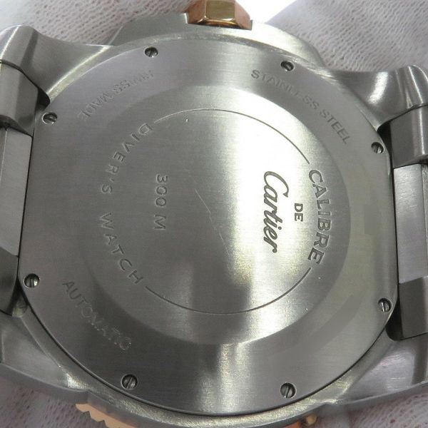 カルティエ カリブル ドゥ カルティエ ダイバー W7100054 Cartier 腕時計 ウォッチ 黒文字盤