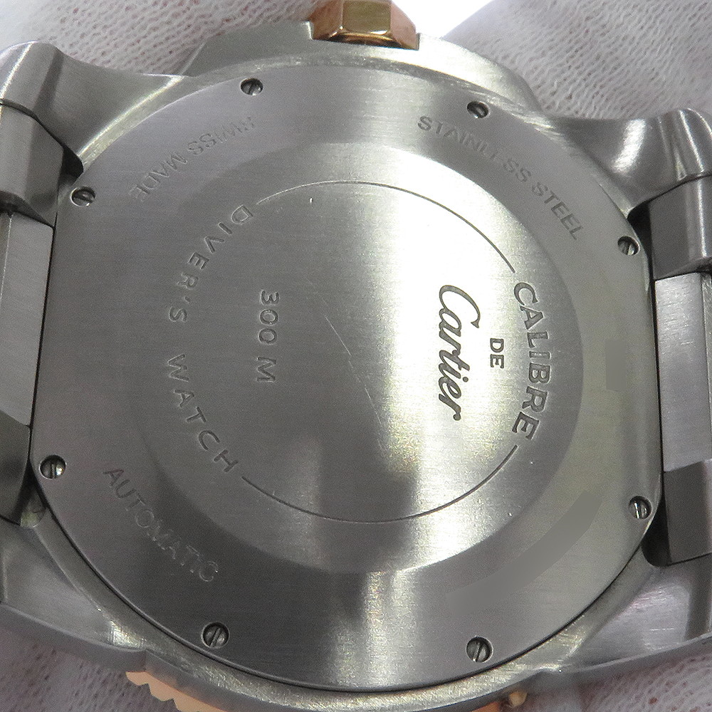 カルティエ カリブル ドゥ カルティエ ダイバー W7100054 Cartier 腕時計 ウォッチ 黒文字盤