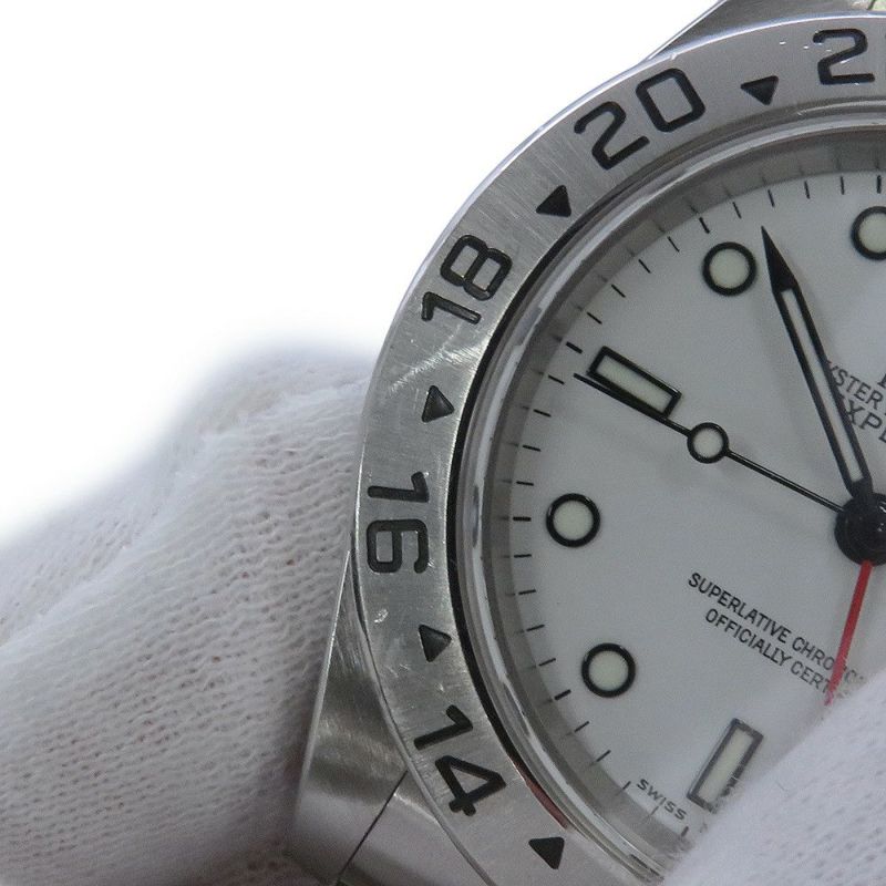 ロレックス エクスプローラー2 Y番 16570 ROLEX 腕時計 白文字盤