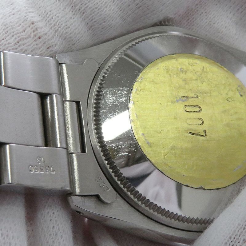 ロレックス オイスターパーペチュアル 3番 1007 ROLEX 腕時計 シルバー文字盤 アンティークウォッチ