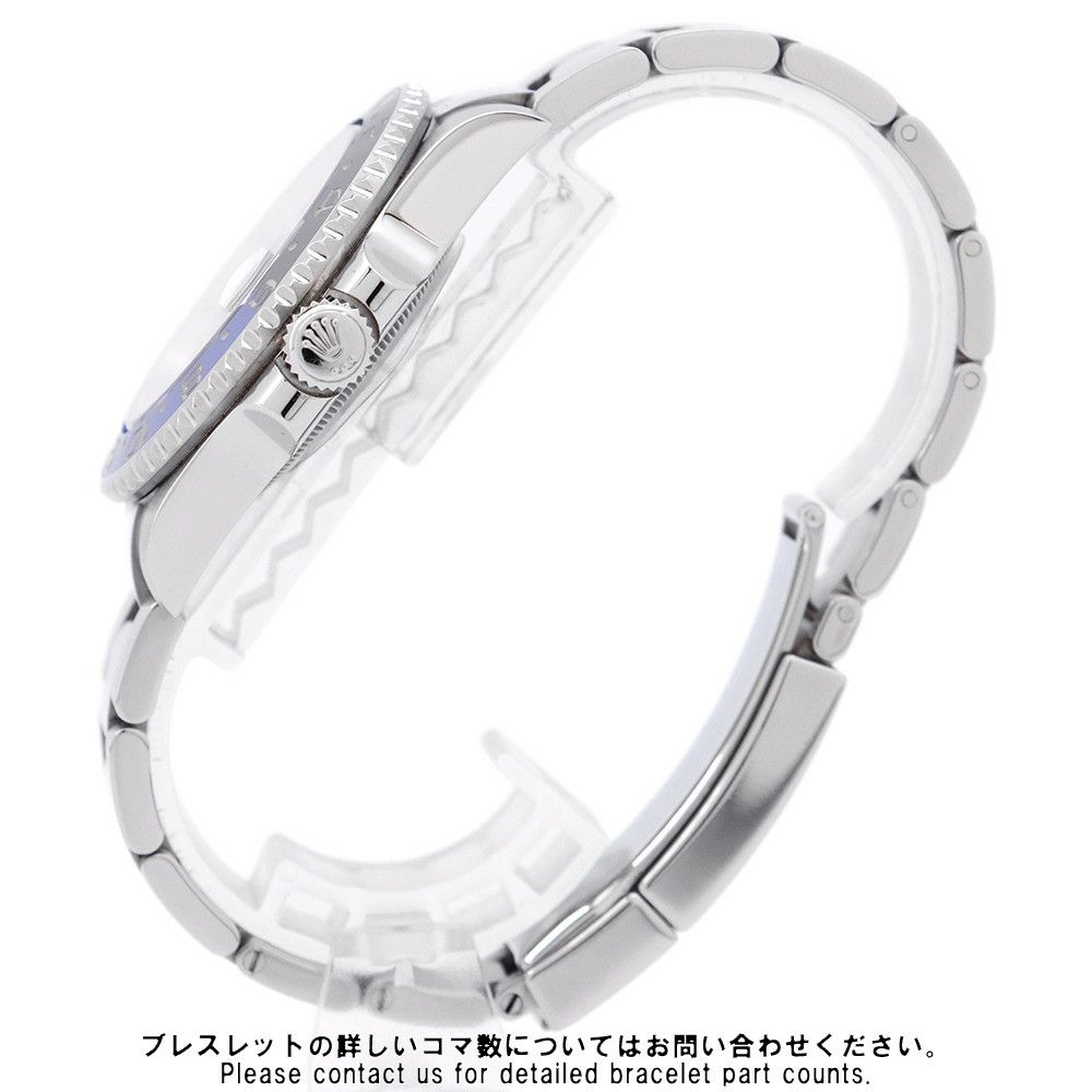 ロレックス GMTマスター2 デイト ランダムシリアル ルーレット 116710BLNR ROLEX 腕時計 黒文字盤