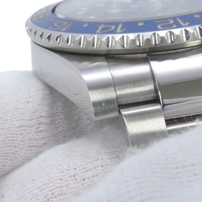 ロレックス GMTマスター2 デイト ランダムシリアル ルーレット 116710BLNR ROLEX 腕時計 黒文字盤