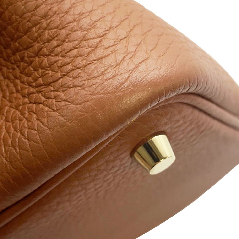 エルメス ハンドバッグ ピコタンロックPM ゴールド/ゴールド金具 トリヨンクレマンス B刻印