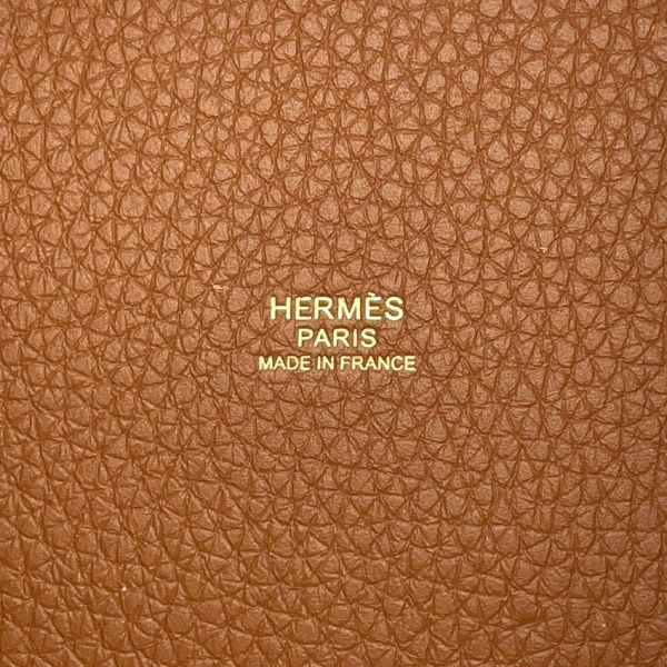 エルメス ハンドバッグ ピコタンロックPM ゴールド/ゴールド金具 トリヨンクレマンス B刻印