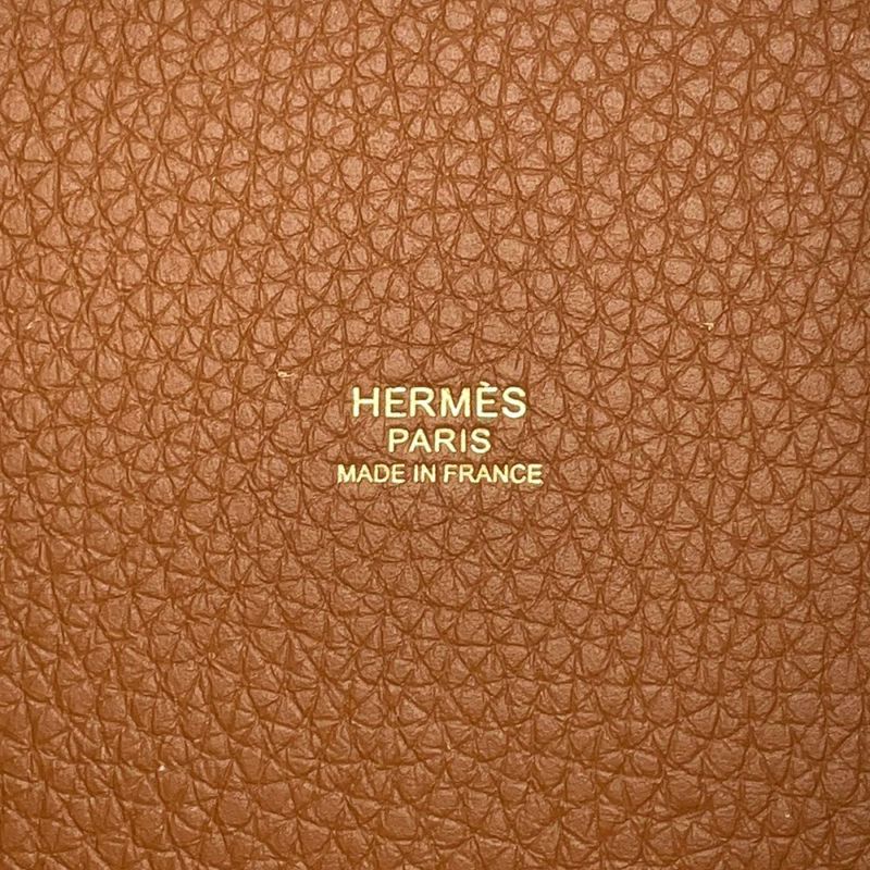 エルメス ハンドバッグ ピコタンロックPM ゴールド/ゴールド金具 トリヨンクレマンス B刻印