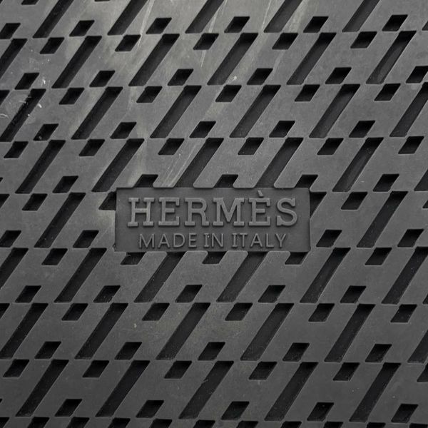 エルメス サンダル シプレ エプソン メンズサイズ42 HERMES 靴 黒