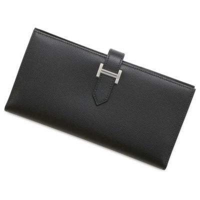 エルメス 長財布 ベアンスフレ ブラック/ゴールド金具 エプソン W刻印 HERMES 財布 黒 | 中古・新品ブランド販売ギャラリーレア公式通販