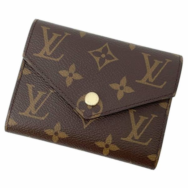 ルイヴィトン 三つ折り財布 モノグラム ポルトフォイユ・ヴィクトリーヌ M41938 LOUIS VUITTON 財布