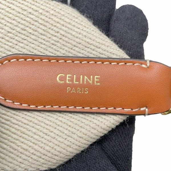 セリーヌ ショルダーストラップ ライン キャンバス レザー CELINE ストラップ